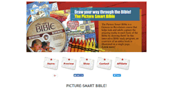 Desktop Screenshot of picturesmartbible.bibledraw.com