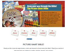 Tablet Screenshot of picturesmartbible.bibledraw.com